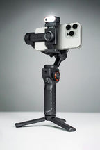 Moving phone stand